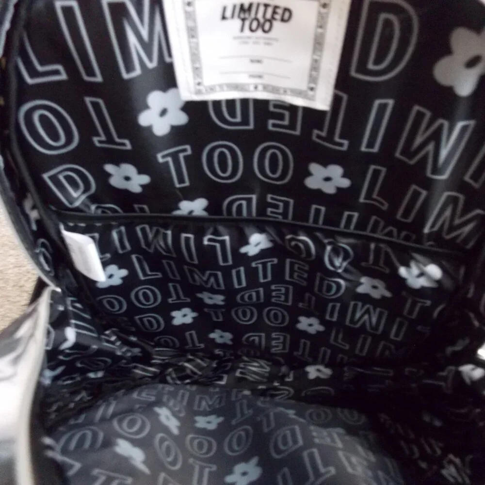 NWT-Limited Too Colorblock Ripstop Backpack & Lunch Bag Set